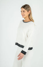 Load image into Gallery viewer, M ITALY Women’s Knit Sweater
