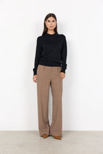 Load image into Gallery viewer, SOYACONCEPT Dollie 799 Black Pullover Sweater
