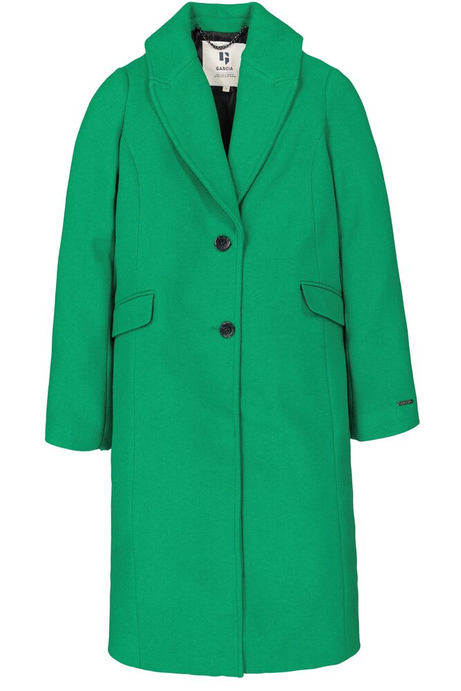 GARCIA Green Overcoat