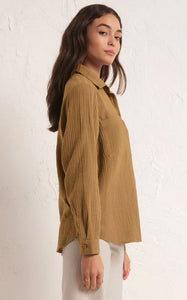 ZSUPPLY Kaili Button Up Gauze Top