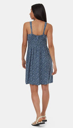 Load image into Gallery viewer, TENTREE EcoWoven Crepe Smocked Dress

