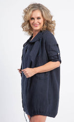 Load image into Gallery viewer, M ITALY Ladies Woven Long Sleeve Cardigan
