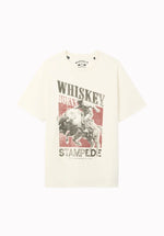 Load image into Gallery viewer, BUFFALO Tario Whiskey Cowboy Print Graphic Tee

