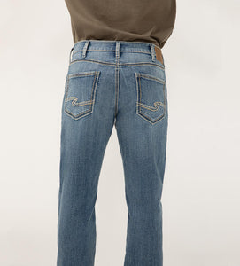 SILVER JEANS Zac Relaxed Fit Jeans- New Wave