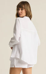 Load image into Gallery viewer, ZSUPPLY Kaili Button Up Gauze Top
