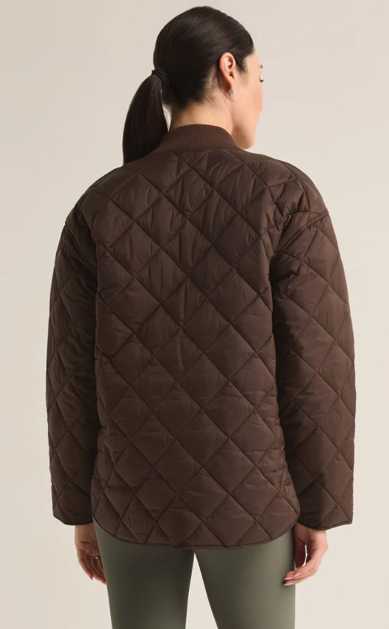 ZSUPPLY Sunrise Quilted Bomber Jacket