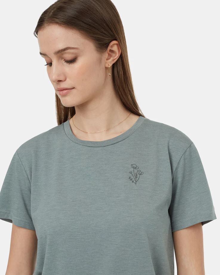 TENTREE Wildflower Embroidery T-Shirt