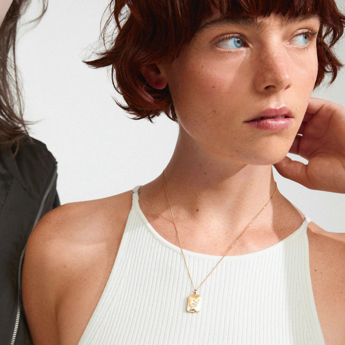 PILGRIM Virgo Recycled Zodiac Sign Necklace