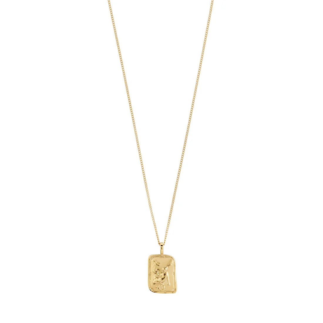 PILGRIM Virgo Recycled Zodiac Sign Necklace