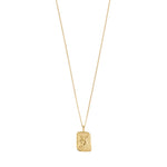 Load image into Gallery viewer, PILGRIM Virgo Recycled Zodiac Sign Necklace
