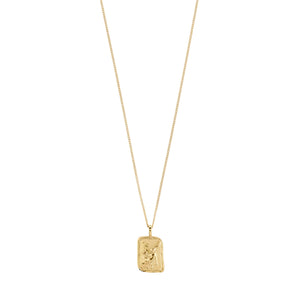 PILGRIM Virgo Recycled Zodiac Sign Necklace