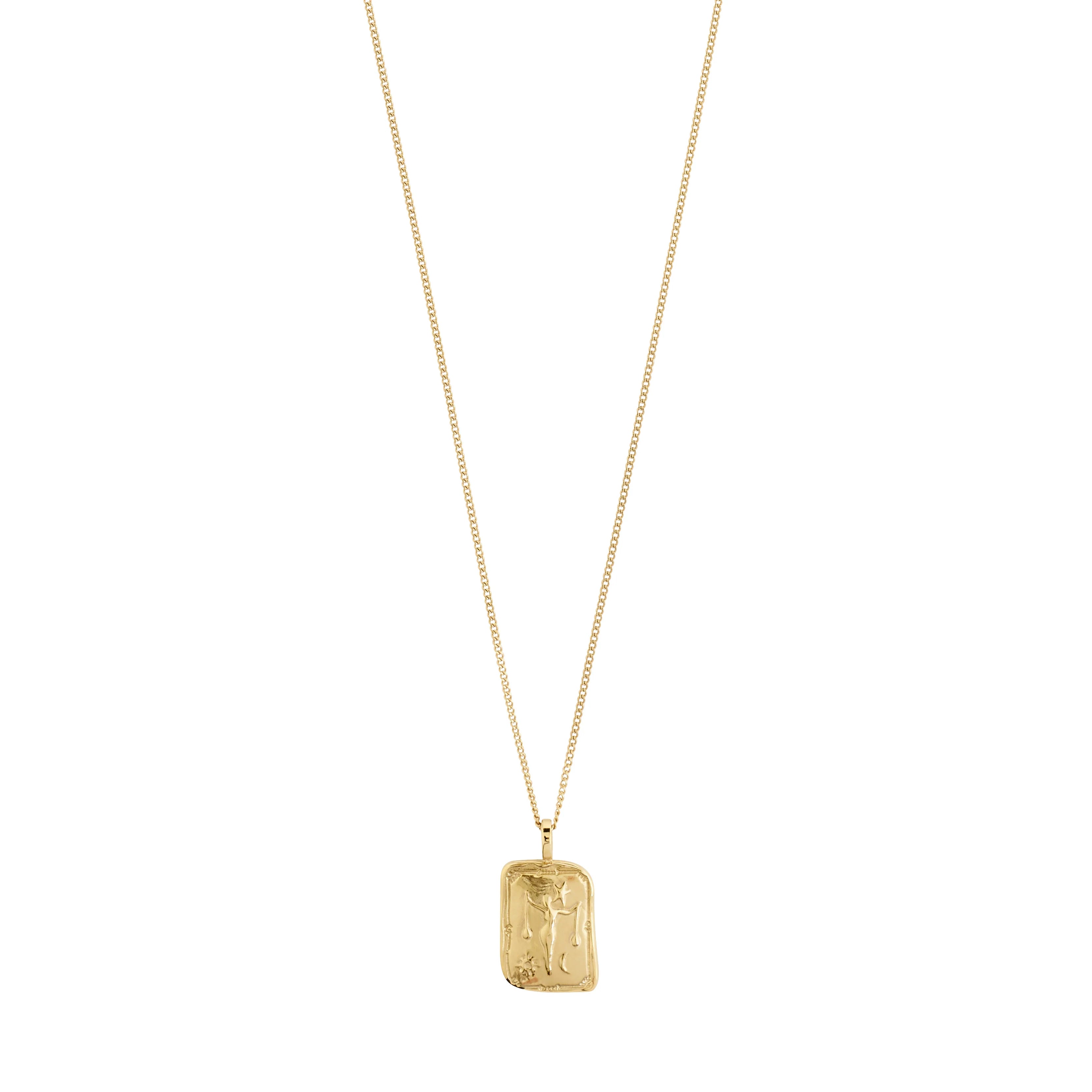 PILGRIM Scorpio Recycled Zodiac Sign Necklace