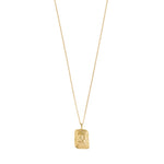 Load image into Gallery viewer, PILGRIM Sagittarius Recycled Zodiac Sign Necklace
