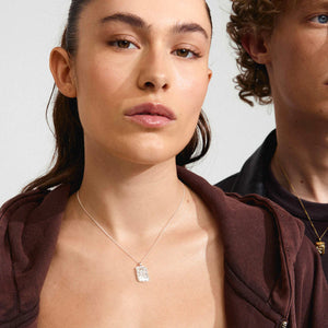 PILGRIM Pisces Recycled Zodiac Sign Necklace