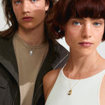 Load image into Gallery viewer, PILGRIM Virgo Recycled Zodiac Sign Necklace
