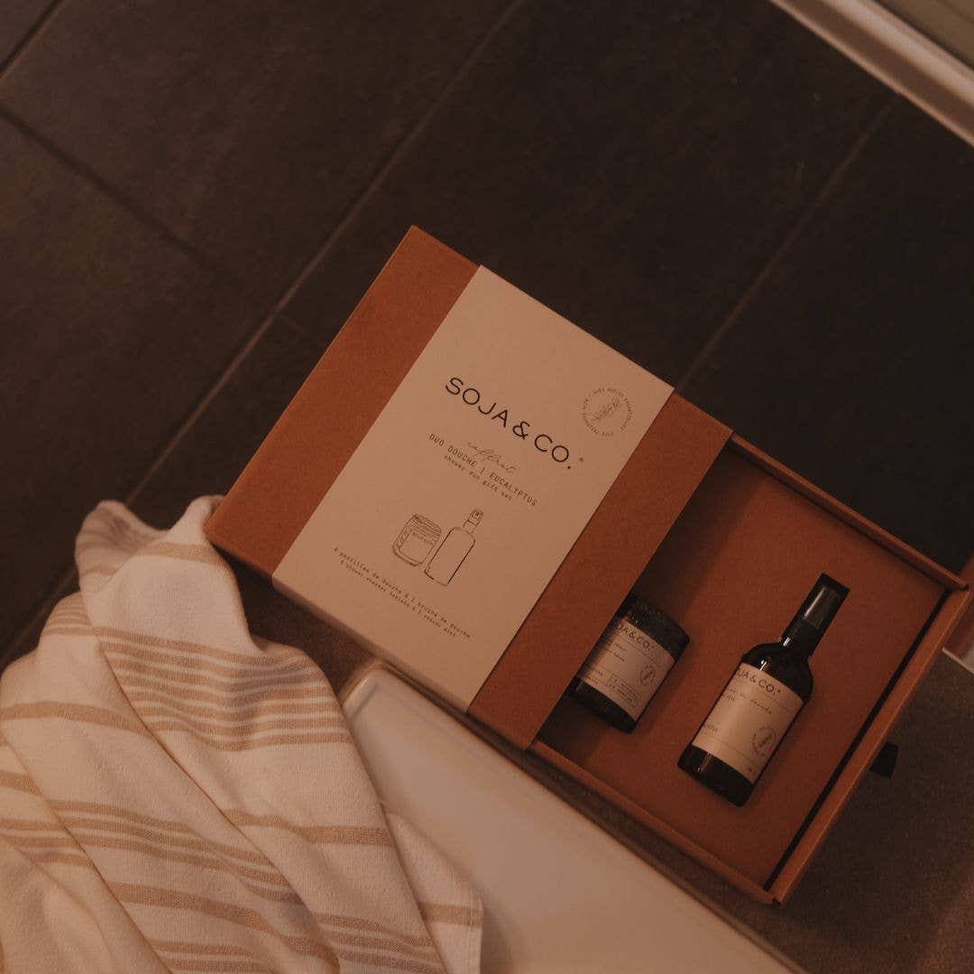 SOJA&CO Shower Duo Gift Set | Eucalyptus