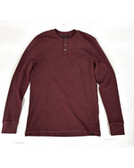 Load image into Gallery viewer, SILVER JEANS Thermal Knit Henley

