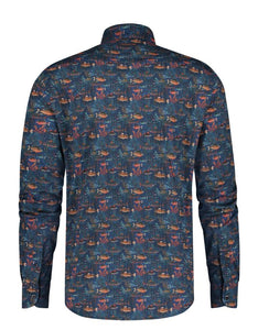 A FISH NAMED FRED Fish Coral Shirt