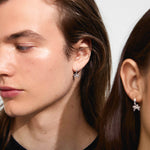 Load image into Gallery viewer, PILGRIM Lysandra Recycled Hoop Earrings
