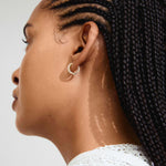 Load image into Gallery viewer, PILGRIM Kalia Recycled Hoop Earrings
