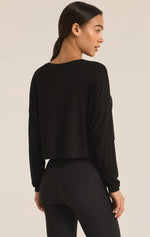 Load image into Gallery viewer, ZSUPPLY Layer On Rib Long Sleeve Top
