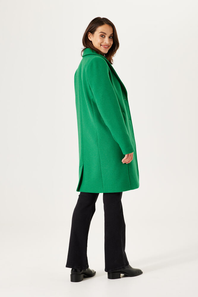 GARCIA Green Overcoat