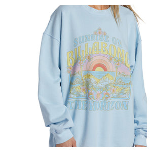 BILLABONG Ride In Oversized Crewneck Sweater