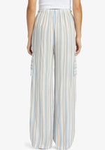 Load image into Gallery viewer, ROXY Precious High-Waist Striped Cargo Pants
