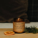 Load image into Gallery viewer, Soy Wax Candle | Atlas Cedar + Spiced Orange: 8 oz
