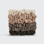 Load image into Gallery viewer, Ultra Petite Satin Scrunchies 6pc
