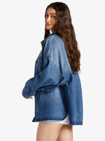 Load image into Gallery viewer, ROXY Main Character Denim Jacket
