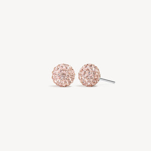 HILLBERG & BERK Small Rose Gold Sparkle Ball