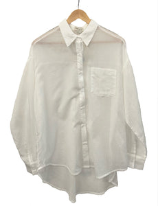 SEE U SOON Long Sleeve Button Blouse