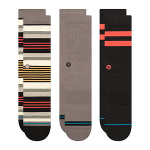 STANCE Parallels Crew Sock 3 Pack