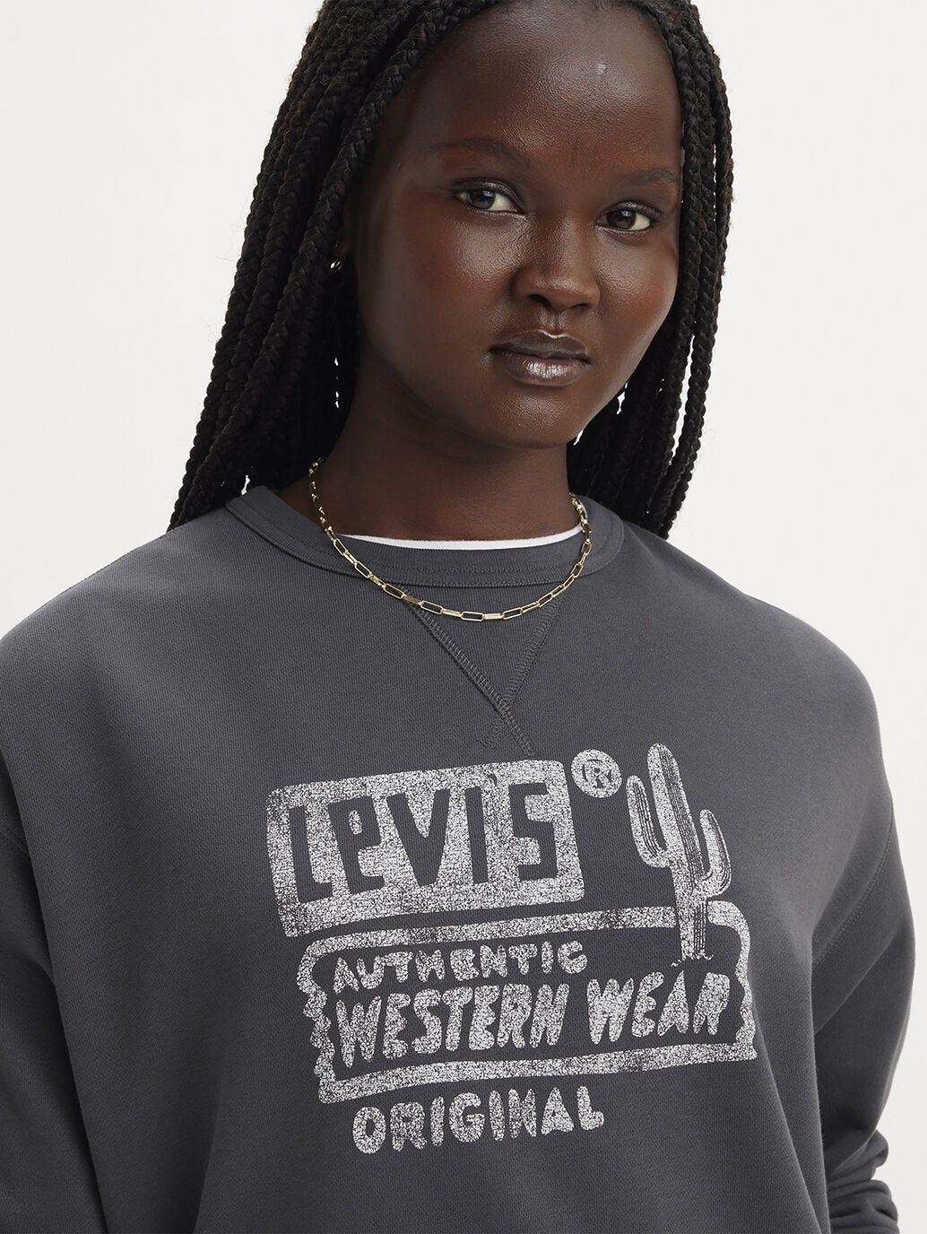 LEVI'S Graphic Signature Crew Sweatshirt