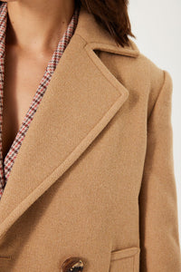 GARCIA Classic Wool Blend Overcoat