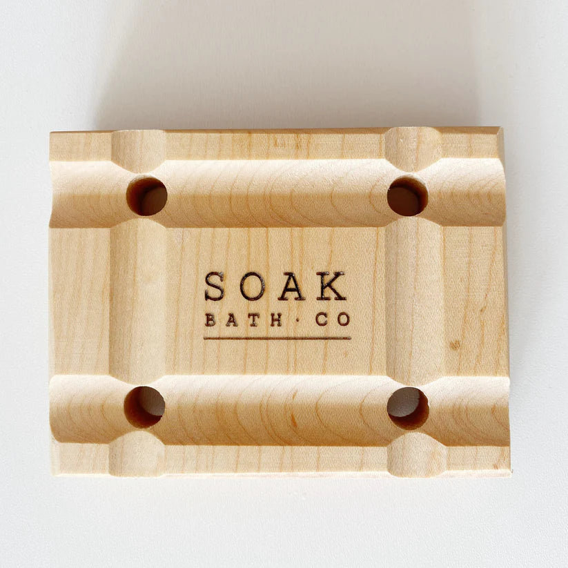 SOAK Wooden Soap Saver Tray