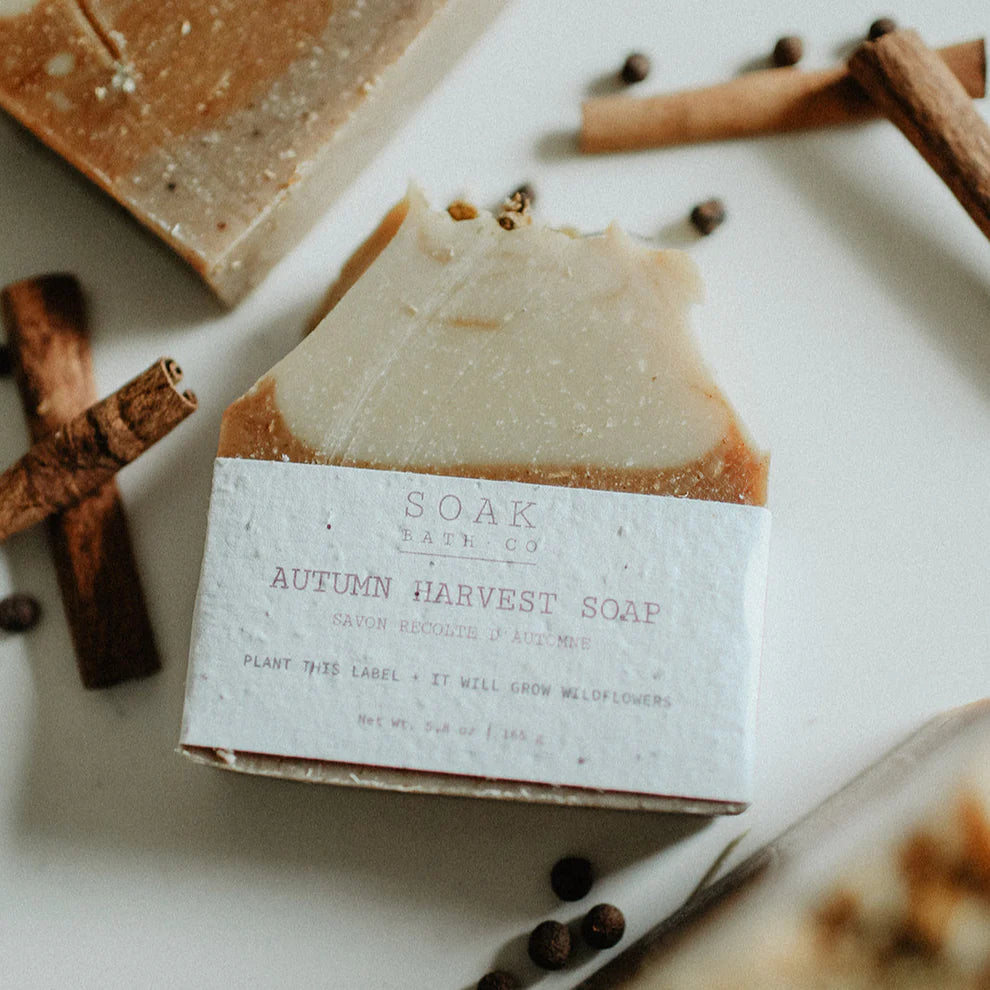 SOAK Autumn Harvest Soap Bar