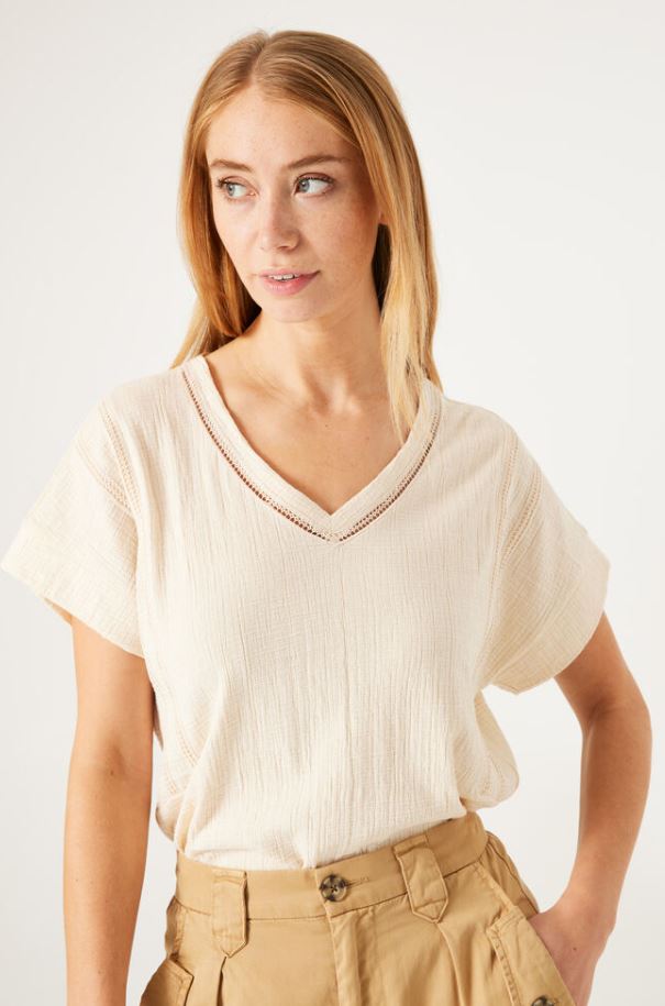 GARCIA Beige T-Shirt