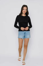 Load image into Gallery viewer, ORB Victoria Ribbed Long Sleeve
