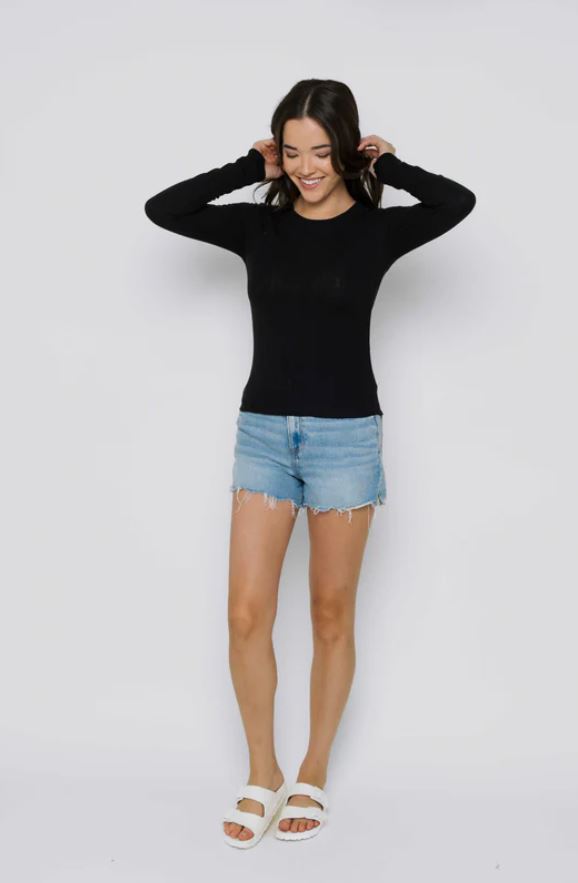 ORB Victoria Ribbed Long Sleeve