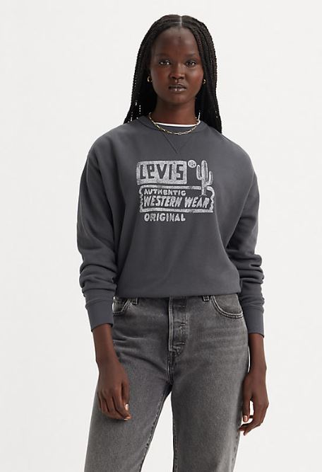 LEVI'S Graphic Signature Crew Sweatshirt