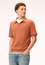 Load image into Gallery viewer, BUFFALO Kido Short Sleeve Textured Knit Polo
