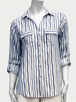 Load image into Gallery viewer, POINT ZERO Alexa Striped Shirt
