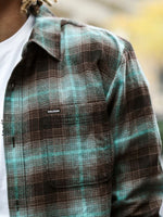Load image into Gallery viewer, VOLCOM Caden Plaid Long Sleeve Shirt
