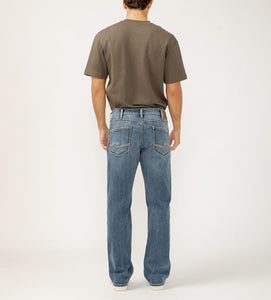 SILVER JEANS Zac Relaxed Fit Jeans- New Wave
