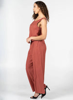 Load image into Gallery viewer, C&#39;EST MOI Crinkle Wide Leg Pants
