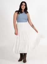 Load image into Gallery viewer, C&#39;EST MOI Boho Tiered Maxi Skirt

