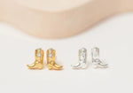 Load image into Gallery viewer, HILLBERG &amp; BERK Cowboy Boots Earring
