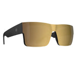 Load image into Gallery viewer, Gold sunglasses with black frame on a white background
